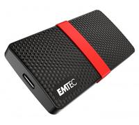 Emtec X200 1000 GB Nero, Rosso [ECSSD1TX200]