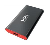 Emtec X210 ELITE 2 TB USB tipo-C 3.2 Gen 2 [3.1 Gen 2] Nero, Rosso (Emtec X210 E