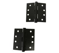 Emtek 9201419 Cerniere In Acciaio A Cuscinetto Piatte Nere