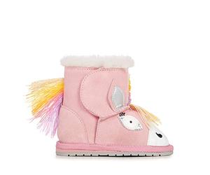 EMU Australia Babies Magical Unicorn Walker Deluxe Wool Boots