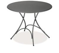 Emu Pigalle Tavolo Rotondo Pieghevole Cm. 105 Articolo 904 Colore Ferro Antico Cod. 22