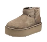 EMU Australia Beige Leather Ankle Boots - EU39/US9