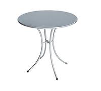 EMU Tavolo Pigalle Rotondo cm. 80 Art. 906 Colore Alluminio cod. 20