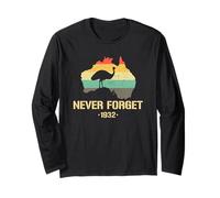 Emu War 1932 Divertente storia dell"Australia Maglia a Manica
