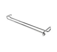 Emuca 8929611 Supporto Porta Calici/Coppe/Bicchieri, Cromato, 410mm