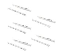 Emuca - Guida-Binario con Cuscinetti a Rulli per Cassetto, Verniciato Bianco, 250 mm, Set di 5