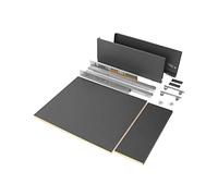 Emuca Chen O Bagno Totex Alto Con Assi Incluse Kit 178 Mm