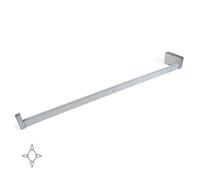 Emuca - Luci LED per Armadio o Cabina Armadio, Asta Appendiabiti con Luce LED Ricaricabile e sensore di Movimento, Diverse Misure e Colori (1008-1158mm, Anodizzato Opaco)