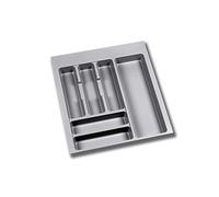 Emuca - Portaposate Regolabile per cassetto, Vassoio da Posate cassetto modulo di Larghezza 50cm