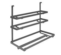 Emuca Titane Kitchen Portarrolls Argento