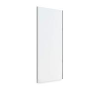 Emuca - Specchio Estraibile per Interni di Armadio, Specchio Mobile Interno Regolabile, 340 x 1000 mm, Finitura Grigio Metallizzato