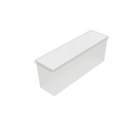 Emuca - Vassoio ausiliario per armadi e cabine armadio Quartz, Tecnoplastica