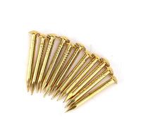 EMUKOEP 100 unità. Accessori di Cerniera in Ottone per Mobili per la Testa da 10 Mm/15 Mm/18/22 (22 mm di spessore)