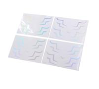 EMUKOEP 4 Adesivi Temporanei per Anime, Adesivi Temporanei per il Corpo a Tema Film e Cosplay, Fantastici Disegni Anime per Accessori per Costumi, Ideali per Eventi Cosplay e Raduni di (WS LS 053)