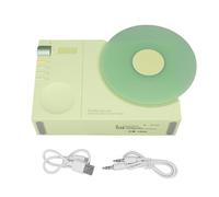 EMUKOEP Altoparlante Giradischi Bluetooth Vintage, Elegante Batteria Portatile a Lunga Durata per Soggiorno, Camera da Letto, Ufficio (Verde)
