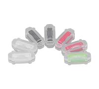 EMUKOEP Antivibrazioni per Racchette da Tennis Ammortizzatore Efficiente per Prestazioni Stabili per Tutte le Racchette Silicone 7 Pezzi