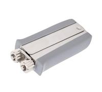 EMUKOEP Apicoltura Crimper per Filo del Telaio Alveare, Tenditore in Acciaio Inossidabile, con Ruote Metalliche per Strumento di Apicoltore, Dispositivo di Crimpaggio del Cavo Portatile
