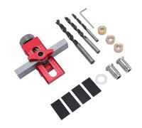 EMUKOEP Assistente per l'installazione di porte dell'armadio in lega di alluminio, realizzato in lega di alluminio, 0-55 mm di serraggio con braccio di supporto, progetti di costruzione di mobili e