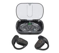 EMUKOEP Auricolari Bluetooth con Display Digitale Intelligente con Custodia di Ricarica Cuffie Wireless Commutazione Master-Slave Batteria a Lunga Durata per gli Sport Che Corrono Design di