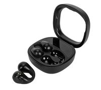 EMUKOEP Auricolari Traduttori Dispositivo Traduttore Wireless Bluetooth 5.3 Ad Alte Prestazioni per la Riduzione del Rumore per la Comunicazione Gratuita Plastica, Elettronica (Nera)