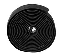 EMUKOEP Avvolgimento per Manubrio Leggero e Portatile per Bici da Strada, Facile da Installare e Assorbimento del Sudore, 2 Nastri per Manubrio in PU Antiscivolo, per Ciclismo All'aperto (Nera)