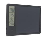 EMUKOEP Blocco Note Elettronico, Lavagna LCD con Calendario Digitale, Blocco Note Compatto per Appunti e Disegni, Tavoletta da Scrittura Ecologica e Riutilizzabile per Casa o Ufficio (Nera)