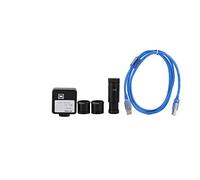 EMUKOEP Camera Microscopio USB 5 MP Casa Oculare Industriale Senza unità con Adattatore CCD 0,5X