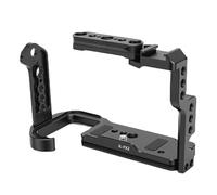 EMUKOEP Camera Rig Piastra a Sgancio Rapido Gabbia di Espansione in Lega di Alluminio Montaggio Stabile per la Distribuzione Bilanciata del Peso della Fotocamera FX2