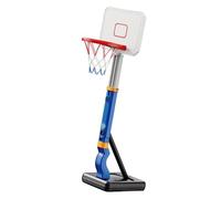 EMUKOEP Canestro da Basket per Piscina Stabile, Altezza Regolabile, Giocattolo per Piscina Fuori Terra per Bambini, Ragazzi e Ragazze (Blu 5577-37A)