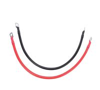 EMUKOEP Cavo Inverter Batteria Premium 6AWG Realizzato in OFC per, Barche Solari, Design Resistente, Set da 2 Pezzi da 12 Pollici