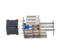 EMUKOEP CNC Z Axes Set di Schede Scorrevoli 100 Mm Fai Te Fai a Spruzzatura del Modulo di Trasmissione Piccoli Atti Lineari 12V
