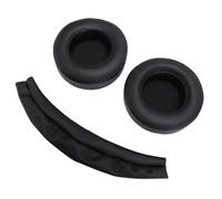 EMUKOEP Combo Cuscinetti Auricolari in Morbida Pelle Proteica e Cuscino per Fascia per Cuffie da Gioco Virtuoso RGB Wireless XT SE Comfort Bilanciato e Isolamento Acustico Installazione e Utilizzo