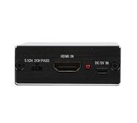 EMUKOEP Convertitore Estrattore Splitter con Indicatore LED con Risoluzione 4K*2K per di Intrattenimento Domestico