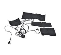 EMUKOEP Cuscinetto Riscaldante per Giacca Elettrica Portatile USB 3 Gilet Riscaldato per Esterno Invernale Regolabile con Controllo della Temperatura