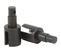 EMUKOEP Diff Outdrive Steel RC Coppa di Trasmissione Differenziale Parte di Aggiornamento per Losi Baja Rey 1/10 RC Car con Attrito Ridotto Guida Stabile Trasmissione di M (Nera)