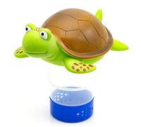 EMUKOEP Dispenser di Cloro per Piscina a Rilascio Regolabile Galleggiante di Cloro Durevole per Piscine Interne Ed Esterne Verde + ABS Bianco 20,8 * 23,7 Cm (Pagamento per immagini)