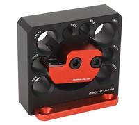 EMUKOEP Dowel Maker Jig Kit Imperial Inserti in metallo duro regolabili per la lavorazione del legno Strumenti ausiliari per trapani elettrici