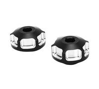 EMUKOEP Eleganti Cappucci Terminali per Barra in Lega di Alluminio per Tappi Terminali per Manubrio Moto Spyder F3 RT ST con Bulloni per RS 2013-2016