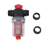 EMUKOEP Filtro della Pompa dell'Acqua per Irrigazione, Maglia Fine, Filtrazione a Doppio Livello, Ad Alto Flusso per da Giardino (Interfaccia da 25 mm (Tubo G1))