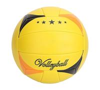 EMUKOEP Fodera in Gomma PVC Durevole di Classe Pallavolo Resistente Agli Urti per Giochi di Allenamento, Spiaggia per Giovani Adulti Taglia 5