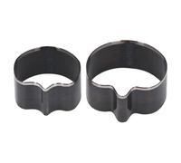 EMUKOEP Fustella in pelle a forma di frutta, set da 2 pezzi, taglierina per pelle in acciaio legato per fai da te, taglio efficiente e preciso, finitura professionale, lunga durata