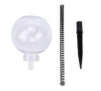 EMUKOEP Giocattolo Beccato per Galline, Dispenser Interattivo di Dolcetti e Mangiatoia Giocattolo di Arricchimento a Rilascio Lento per Polli Divertente Mangiatoia a Molla e Altalena