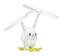 EMUKOEP Giocattolo Che Soffia con Giroscopio Automatico, Volo e Luci LED per un Divertimento Senza Fine, Adatto per Bambini Dai 3 Anni in su, Batteria Al Litio da 400 MAh (Coniglietto)