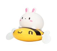 EMUKOEP Giocattolo da Bagno Galleggiante per Bambini a Forma di Coniglio Divertente Plastica Spray Acqua Vasca da Bagno Piscina Squirter Giocattoli per Bambini Ragazzi Ragazze Piccoli