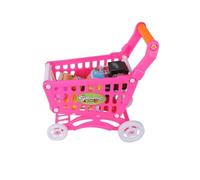 EMUKOEP Giocattolo del Carrello della Spesa per Bambini, Materiale ABS | Maniglia non tossica e comoda, migliora l\'immaginazione, sviluppa il riconoscimento, finitura liscia