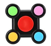 EMUKOEP Giocattolo per L'allenamento della Memoria per Bambini con Musica, Luce e Miglioramento delle capacità di Comunicazione (Console di gioco per l'allenamento della memoria a)