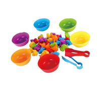 EMUKOEP Giocattolo per L'ordinamento dei Colori dei Bambini per la Prima Educazione, Interessante Gioco di Abbinamento con Materiale Plastico Sicuro (Cognizione dei trasporti)