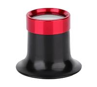 EMUKOEP Gioielli Occhiali Ingrandimento Ingrandimento Lega di Alluminio 10x Occhio Riparazione Della Guarda Strumento Litan Litan Vetro Vetro