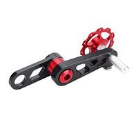 EMUKOEP Guida Catena Bici Design a Molla Tensione Catena Perfetta per Bici Pieghevoli e Rosso 1 X Tendicatena