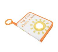 EMUKOEP Il Mio Primo Libro Fotografico in Stoffa per Bambini Resistente Allo Strappo, Migliora le capacità di Osservazione, per Neonati